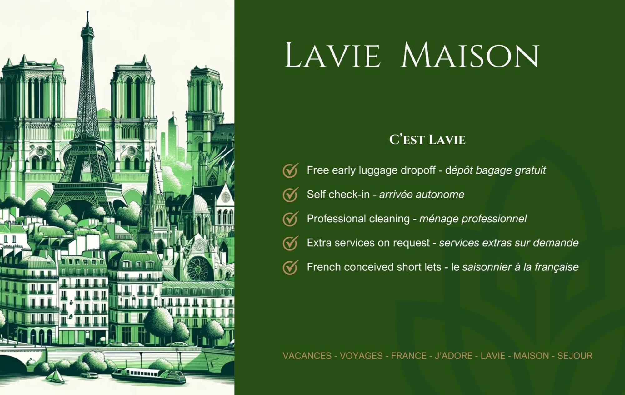 Lavie Maison Chic Ac Parking Appartement Parijs